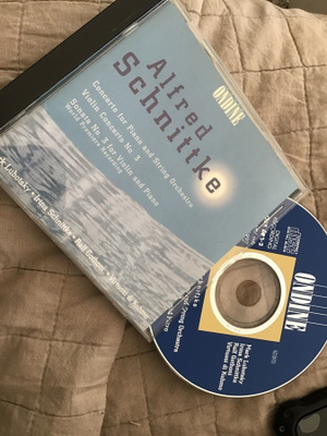 Alfred Schnittke . Piano concerto etc. CD