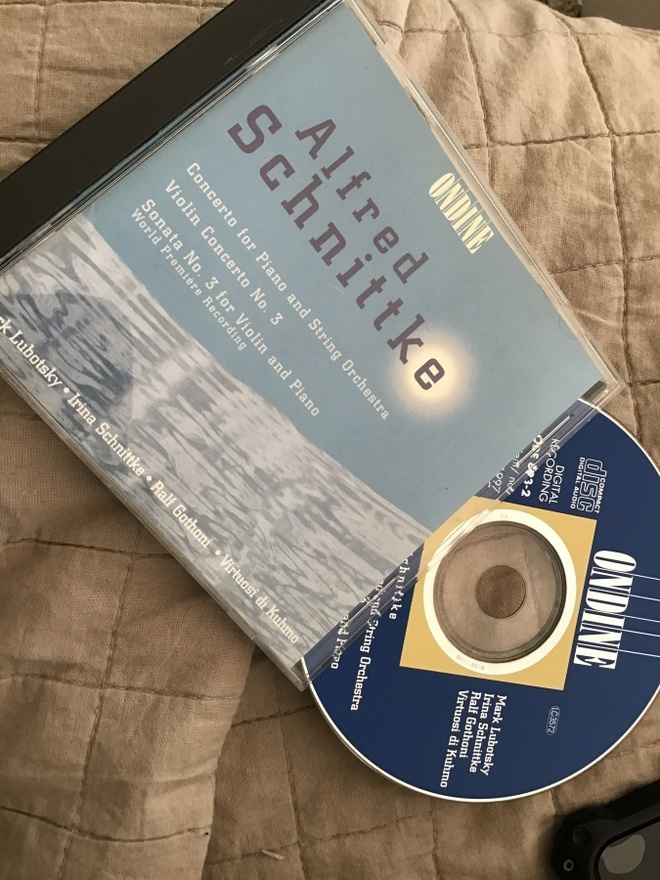 Alfred Schnittke . Piano concerto etc. CD