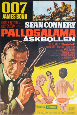 Elokuvajuliste: Pallosalama (James Bond 007)