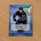 2024-25 OPC Platinum Mikael Granlund Blue Rainbow Auto - pikkukuva 1