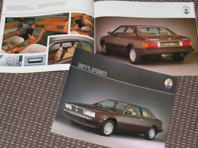 1989 Maserati Biturbo esite - KUIN UUSI