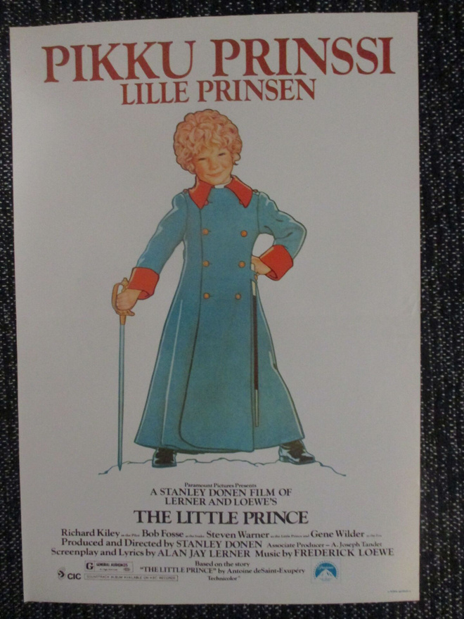 Pikku prinssi (Stanley Donen, 1974) - vanha elokuvajuliste