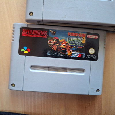 SNES Donkey Kong Country 3 Dixie Kongs Double Trouble