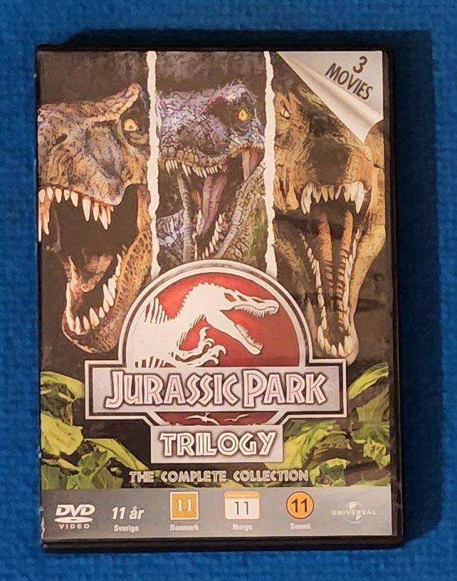 Jurassic Park - Trilogy - 3 ensimmäistä Jurassic Parkkia