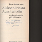Kuparinen: Aleksandriasta Auschwitziin, Atena 1999,tek.omist - pikkukuva 2