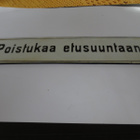 Metallikyltti - Emali - pikkukuva 1