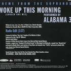 Alabama 3 • Woke Up This Morning PROMO CD-Single - pikkukuva 2