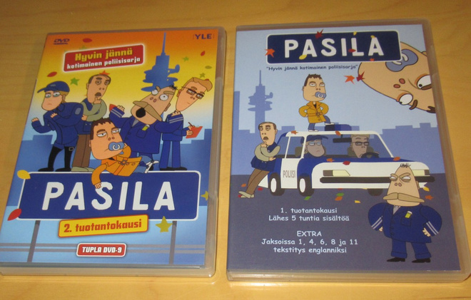 Pasila 1. ja 2. tuotantokausi 3dvd