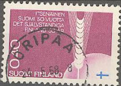 1967 itsenäisyys 40p lähes loisto ORIPÄÄ -68