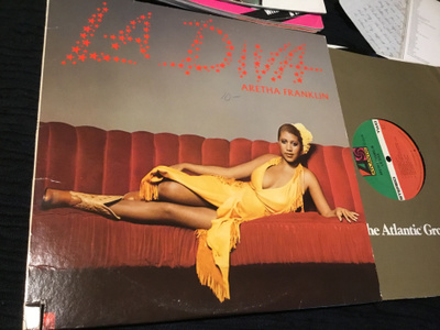 Aretha Franklin La diva 1979 Us lp