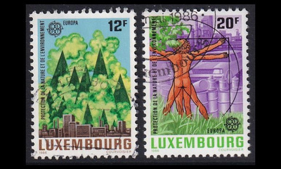 Luxemburg 1151-2 o Europa (1986)