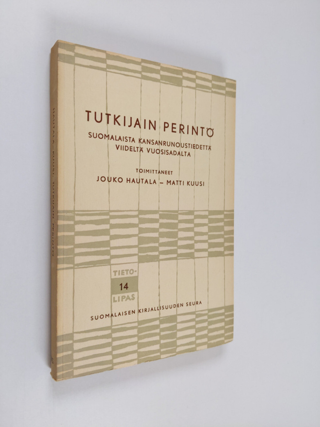 Jouko ym. (toim.) Hautala : Tutkijain perintö : suomalais...
