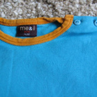 ECO me&i / Me&I paita lh, 74/80 cm, turkoosi, SIILI - pikkukuva 3
