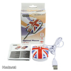 basicXL Optinen hiiri UK design, 800 DPI, 1.4m, USB *UUSI* - pikkukuva 3