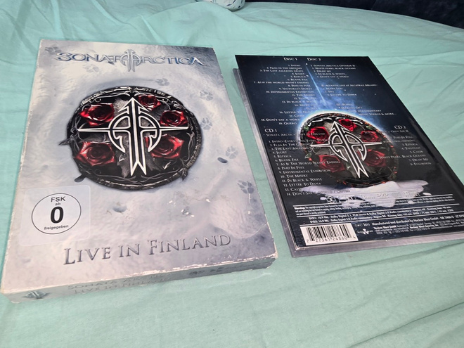Sonata Arctica – Live in Finland (2DVD+2CD, digibook, 2011)