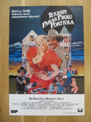 Elokuvajuliste: Texasin paras pikku porttola (Burt Reynolds)