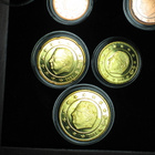 2001 BELGIA 1c - 2 euro PROOF sarja laatikossa - pikkukuva 4