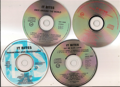 { it bites cd-paketti (4 kpl), pelkkä levyt }