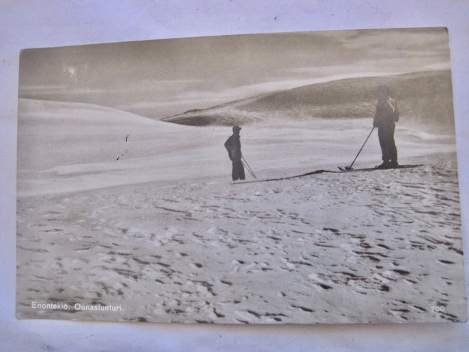 VANHA Postikortti Lappi Enontekiö 1930-l