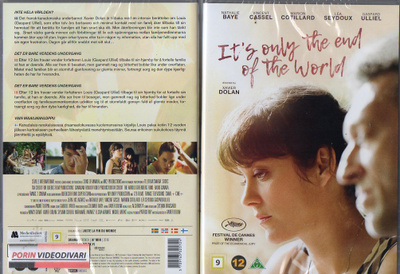 it´s only the end of the world	(86 526)	UUSI	-FI-	DVD			2016
