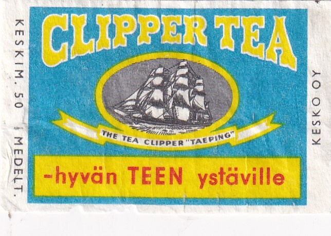 Clipper Tea, Hyvän teen ystäville . s55