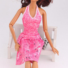 80 B .. Käsintehty Kaunis Party Hame .. Barbie Ym.. - pikkukuva 1