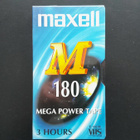 Maxell E-180 M VHS kasetti UUSI - pikkukuva 1