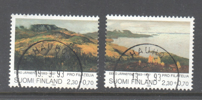 1993 Pro filatelia merkit loistoleimalla.