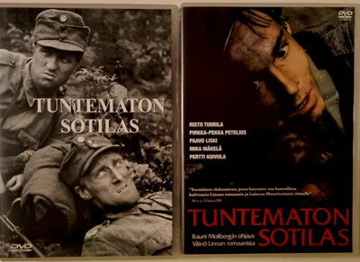 TUNTEMATON SOTILAS 1955 & 1985 DVD (2 X 1 DISC)