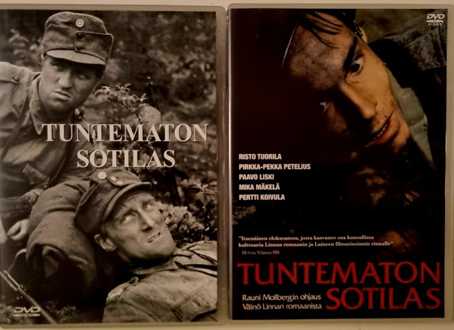 TUNTEMATON SOTILAS 1955 & 1985 DVD (2 X 1 DISC)