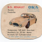 Kahvilappu OKA B.G. RENAULT - pikkukuva 1