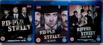 RIPPER STREET KAUDET 1-3 BLU-RAY