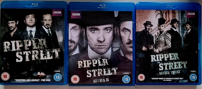 RIPPER STREET KAUDET 1-3 BLU-RAY