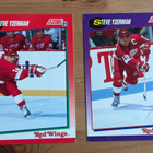 1991-92 Score #190 Steve Yzerman x 2 - pikkukuva 1
