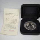 1997 Australian Kookaburra 1oz FINLAND hopeakolikko - pikkukuva 1