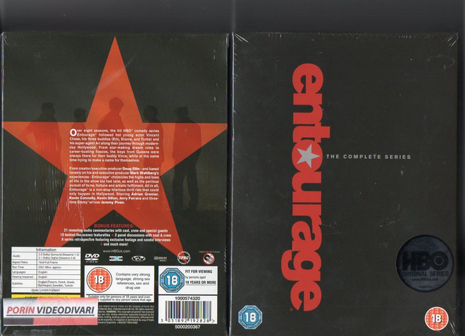 Entourage Complete	(50 140)	UUSI	-GB-	DVD	digiback,	(21)
