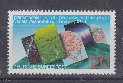 Saksa Mi 1187 postituoreena