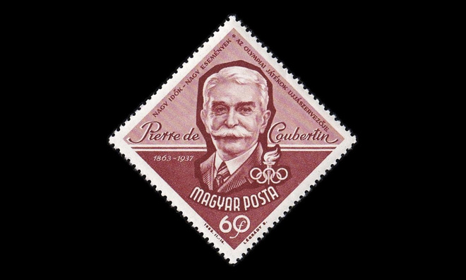 Unkari 1953 ** Olympialaiset Pierre de Coubertin (1963)