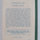 Alli Saarentaus-Salo : Tiina itte : tyttöromaani - pikkukuva 2