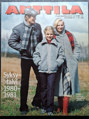 Anttila postimyyntikuvasto 6/80-81.,