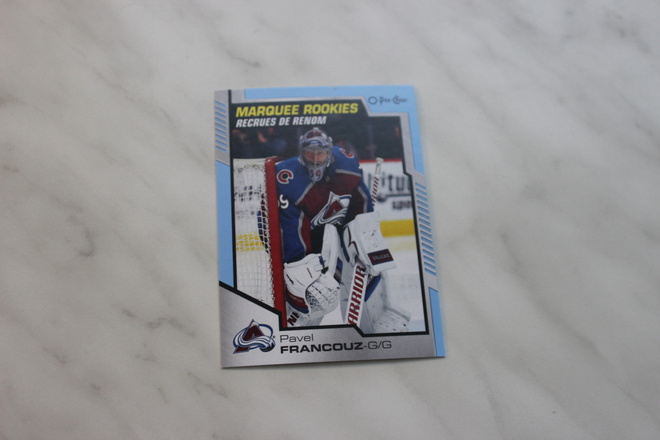 2020-21 O-Pee-Chee Update Marquee Rookies Blue Border #648