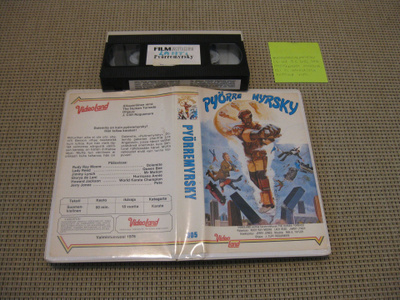 Pyörremyrsky-VHS (FIx, Blaxploitation, Rudy Ray Moore, 1976)