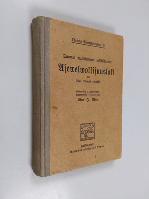 Suomen waltakunnan wäliaikainen asewelvollisuuslaki sekä ...
