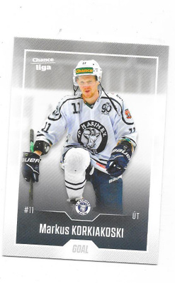 22-23 Goal Tsekki 2.liga#320 Markus Korkiakoski Kolin,Kärpät