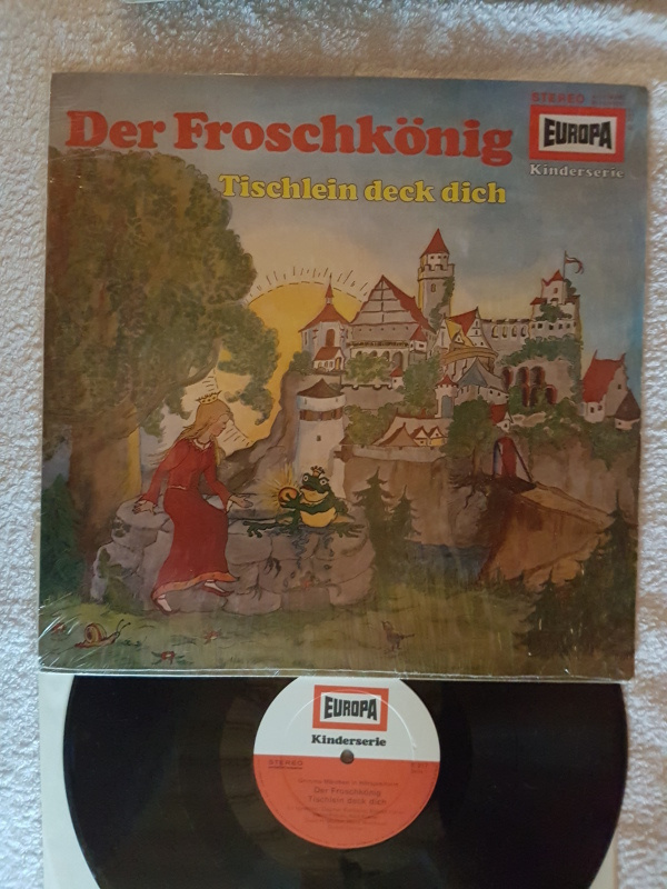 Gebrüder Grimm  – Der Froschkönig / Tischlein Deck Dich lp