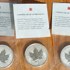 Kanada Maple Leaf 3x Unssi hopeaa, Kiinalainen horoskooppi - pikkukuva 1