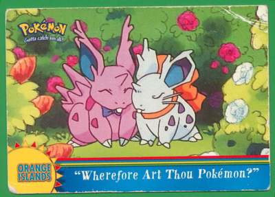 Pokémon 2000 Topps Wherefore Art Thou, Pokémon?