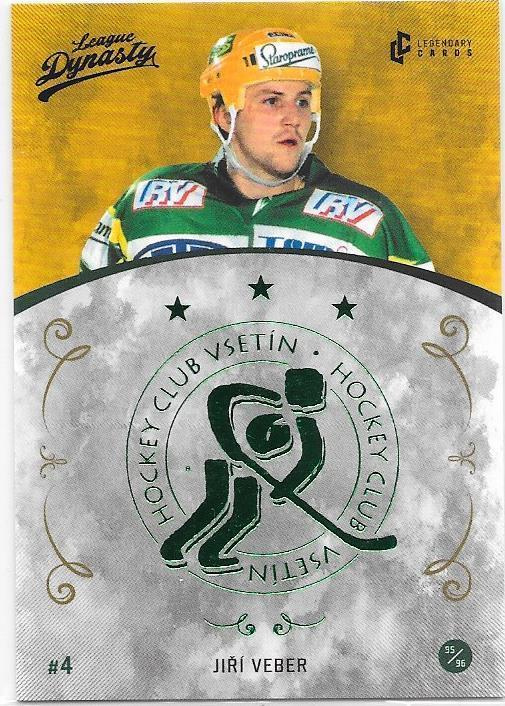 2021 EL Dynasty #32 Jiri Veber Vsetin ex Ässät