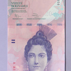 Venezuela 20 Bolivares v.2014 UNC P-91 - pikkukuva 1