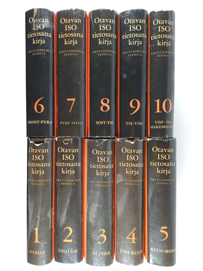 Otavan iso tietosanakirja 1-10 : Encyclopaedia Fennica